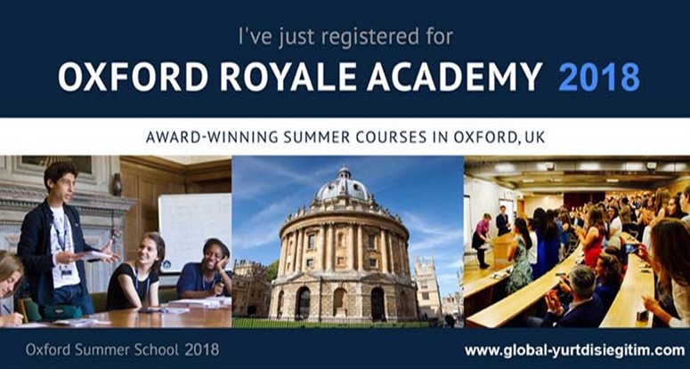 Oxford royale academy 2018 kayıtları başladı