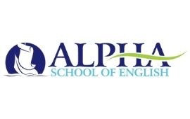 Alpha School of English logo